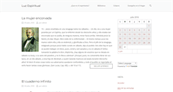 Desktop Screenshot of luzespiritual.org